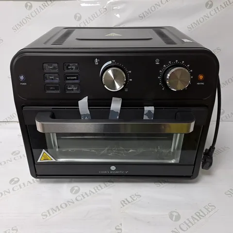 BOXED COOK'S ESSENTIAL 21-LITRE AIRFRYER OVEN IN BLACK