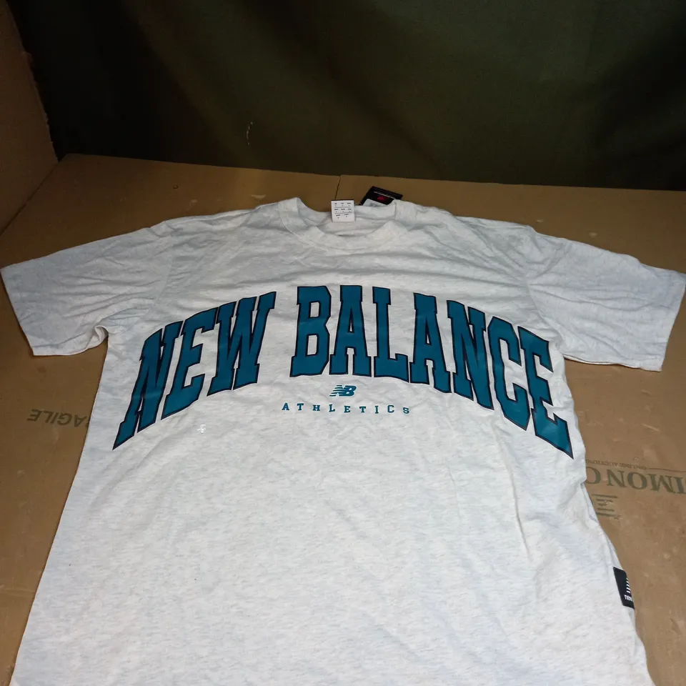 NEW BALANCE ATHLETICS T-SHIRT SIZE 2