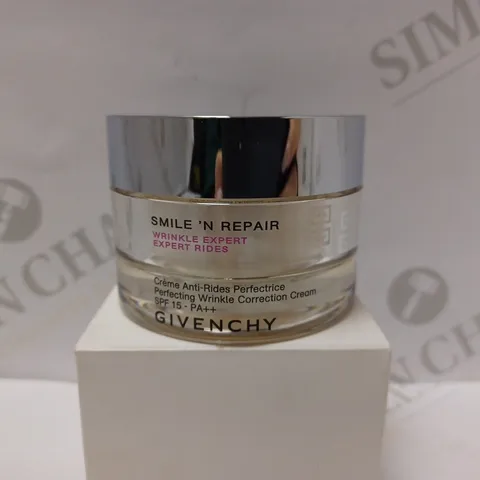 GIVENCHY SMILE'N REPAIR WRINKLE CORRECTION CREAM 50ML TESTER