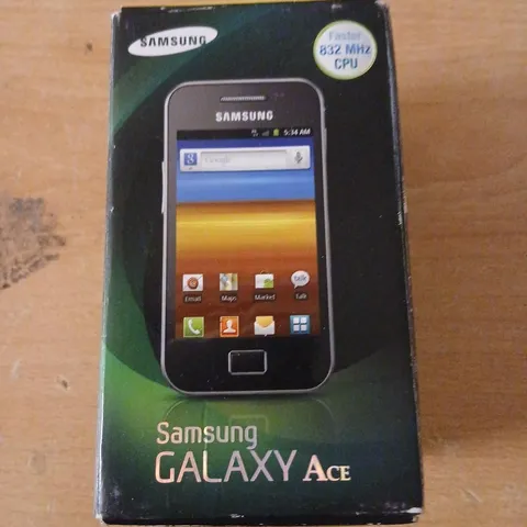 SAMSUNG GALAXY ACE GT-S5830I SMARTPHONE – BOXED WITH ACCESSORIES