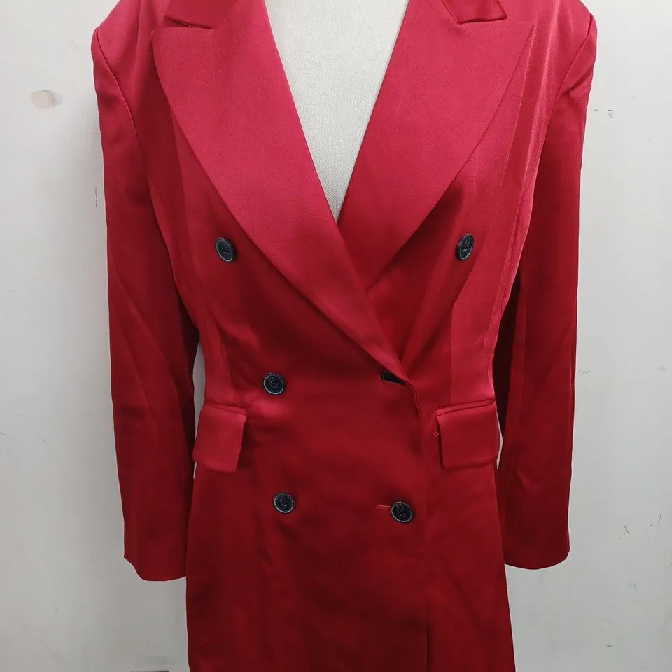 H&M RED BLAZER DRESS - EUR 46
