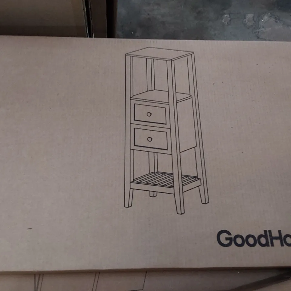 PALLET OF ASSORTED BOXED BATHROOM ITEMS, INCLUDING PERMA HALF COLUMN, PERMA FREE STANDING BASIN CABINET, IMANDRA WALL MOUNT DOUBLE BASIN CABINET. SOFT CLOSE TOILET SEAT.