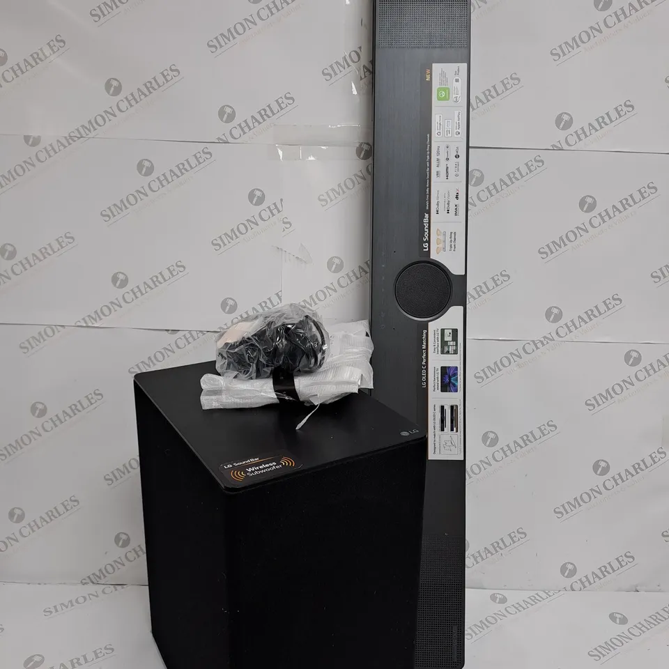 LG SOUNDBAR AND WIRELESS SUBWOOFER USC9S - COLLECTION ONLY