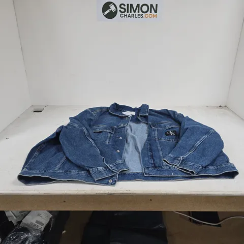 CALVIN KLEIN JEANS 5XL DARK DENIM JACKET