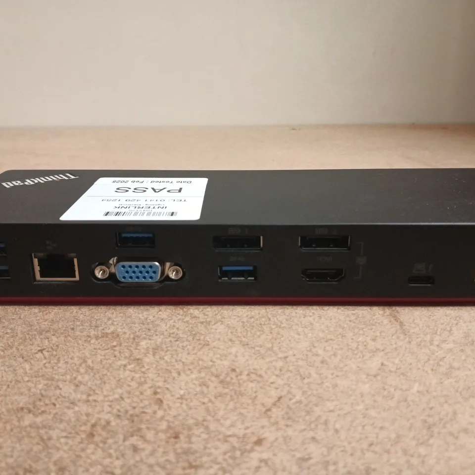 LENOVO THINKPAD THUNDERBOLT 3 DOCK – MODEL 40AC