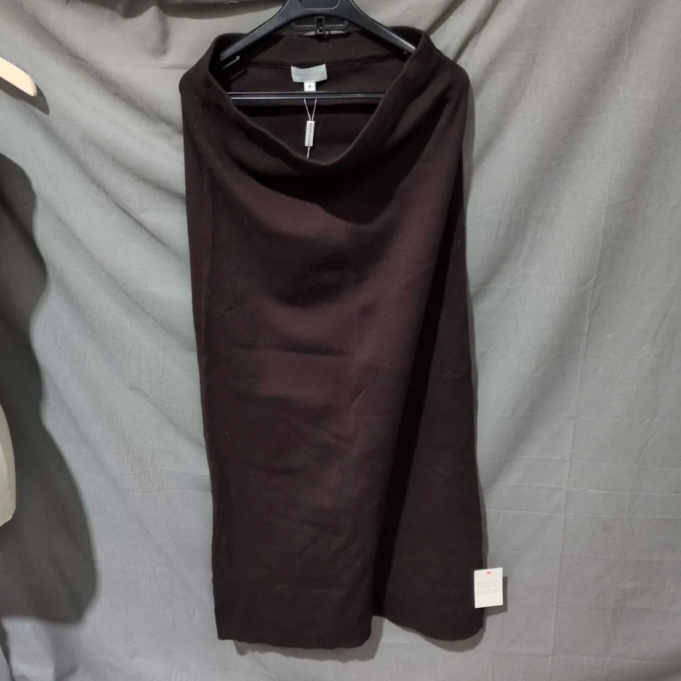 PRETTY LAVISH WOMEN’S KNIT DRESS – BURGUNDY – SIZE M – WITH TAGS