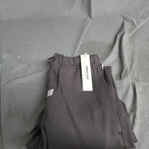 ESSENTIALS GREY JOGGERS – SIZE XS