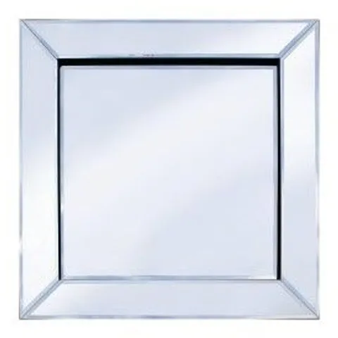 BRAND NEW & BOXED MIRROR WITH SILVER FRAME (1 BOX)