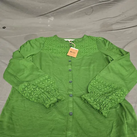WOMENS BODEN BUTTONED SHIRT - SIZE 12