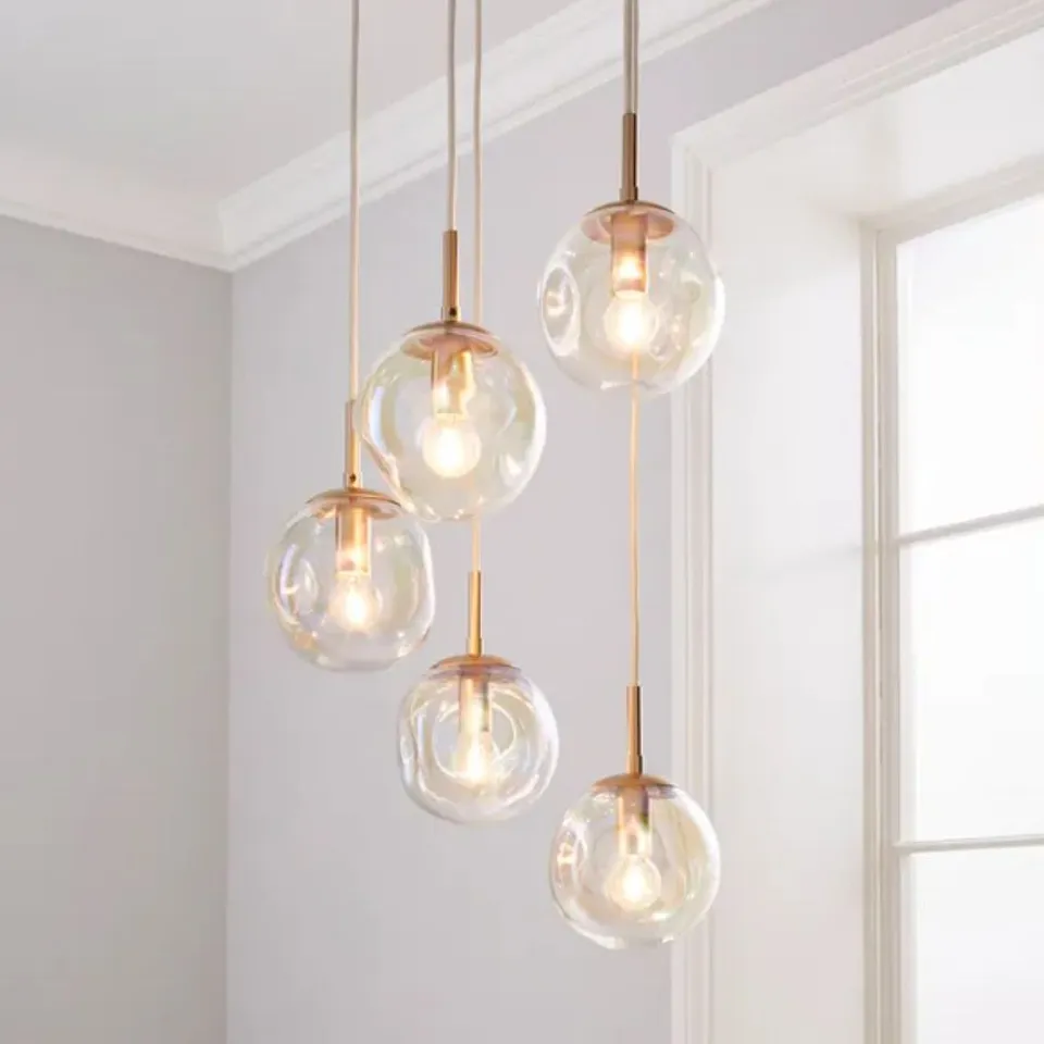 BOXED ALEXIS 5 LIGHT CLUSTER CEILING LIGHT