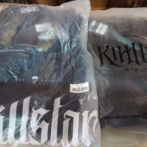 APOROXIMATELY 32 BRAND NEW KILLSTAR CLOTHING ITEMS TO INCLUDE; PERICULUM DRESS AND DARK GLYPH DRESS