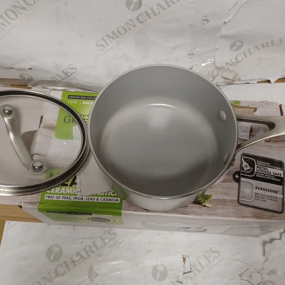 THE ORIGINAL GREEN PAN VENICE PRO COLLECTION CERAMIC NON STICK PAN 