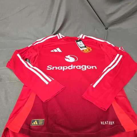 MANCHESTER UNITED 24/25 AUTHENTIC HOME SHIRT SIZE M