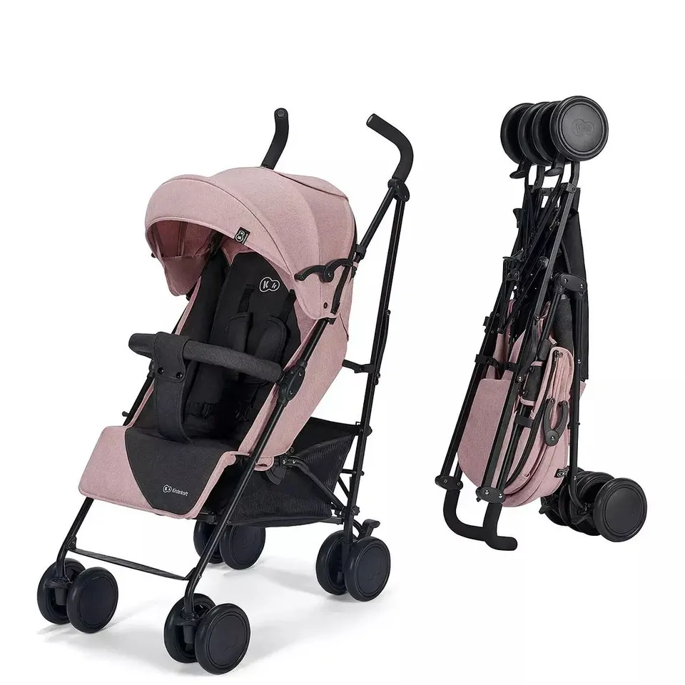 KINDERKRAFT SIESTA UMBRELLA STROLLER - PINK - COLLECTION ONLY