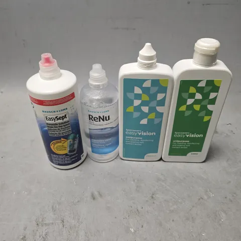 APPROXIMATELY 15 ASSORTED CONTACT LENS SOLUTION PRODUCTS - COLLECTION ONLY 