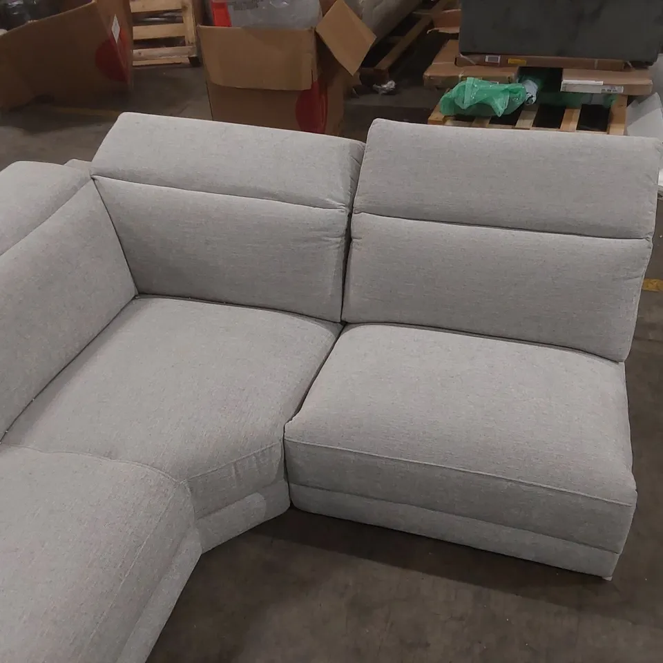 DANETTI SERENE LEFT HAND CORNER CHAISE FABRIC SOFA - INCOMPLETE