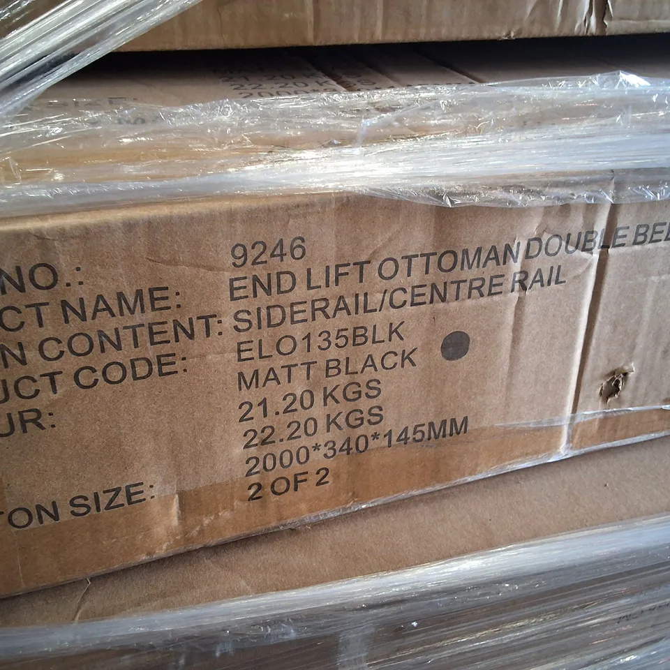 PALLET OF ASSORTED FLAT PACK FURNITURE PARTS 