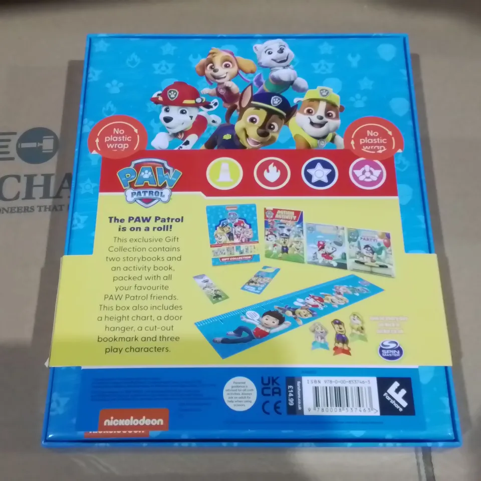 LOT OF 4 BRAND NEW PAW PATROL GIFT COLLECTIONS 