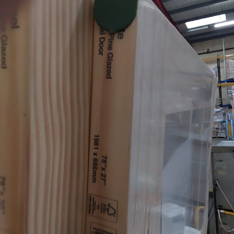 KNOTTY PINE 15 GLAZED LITE INTERNAL DOOR 1981× 686mm