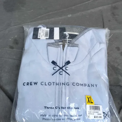 CREW CLOTHING COMPANY 1/2 ZIP SWEATER - XL
