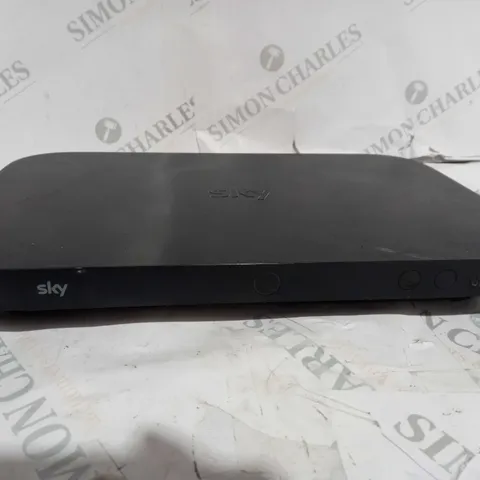 BLACK SKY TELEVISION BOX