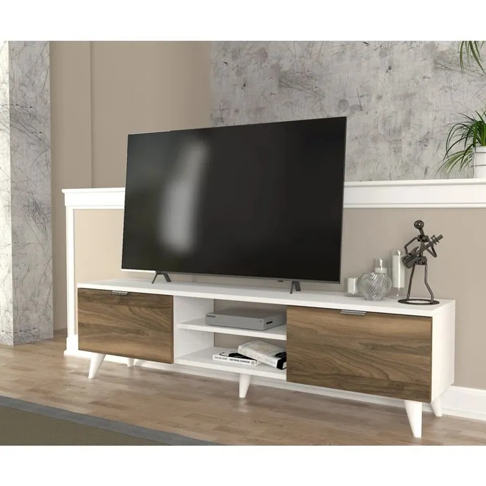 BOXED ROXANNE TV STAND FOR TVS UP TO 65" (1 BOX)