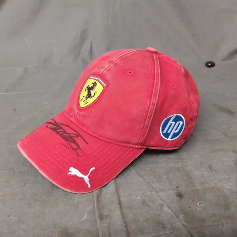 SIGNED PUMA FERRARI CAP
