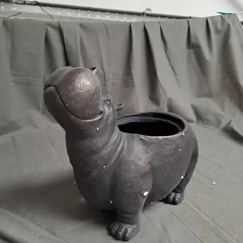 OUTLET MY GARDEN STORIES HIPPO PLANTER