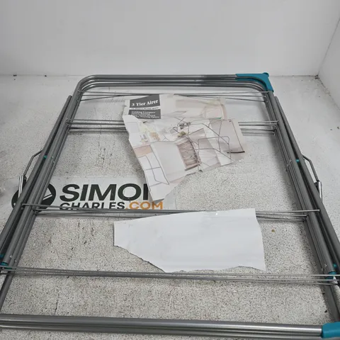 3-TIER AIRER FOLDING CLOTHES DRYING RACK