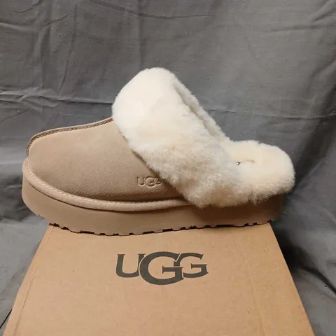 UGG DISQUETTE SAND SLIPPERS β UK 6 (EU 39)