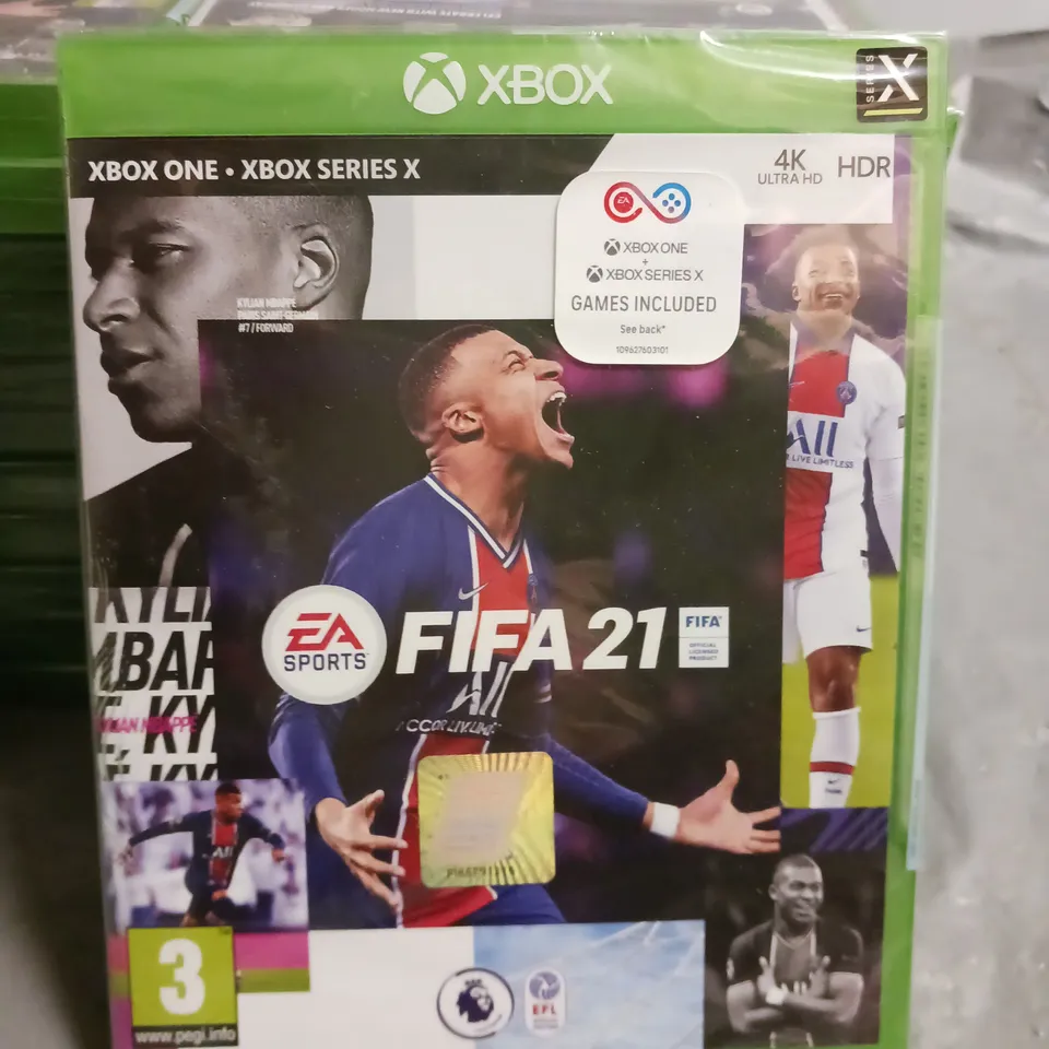 LOT OF 24 SEALED FIFA 21 GAMES FOR XBOX ONE / SERIES X