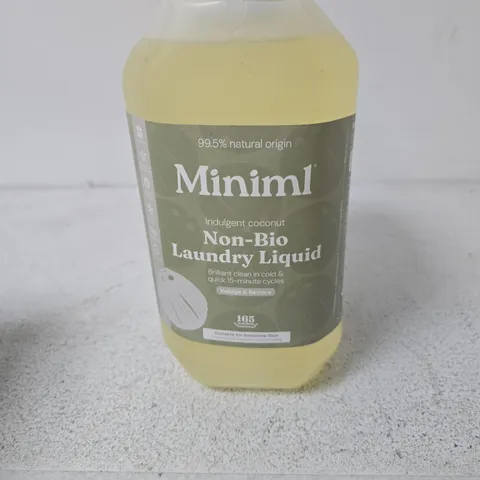 MINIMI NON-BIO LAUNDRY LIQUID – COCONUT, 165 WASHES - 5L