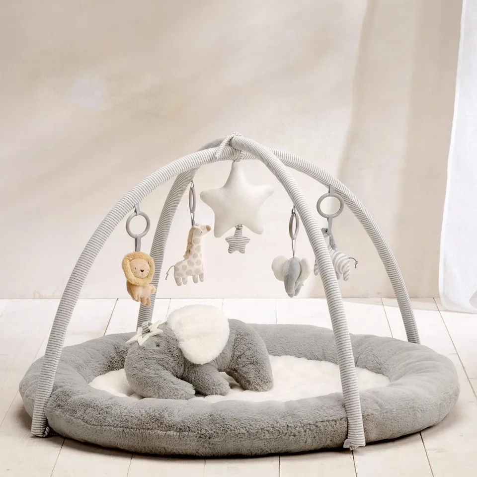 PLAYMAT & GYM - WELCOME TO THE WORLD ELEPHANT MAMAS AND PAPAS