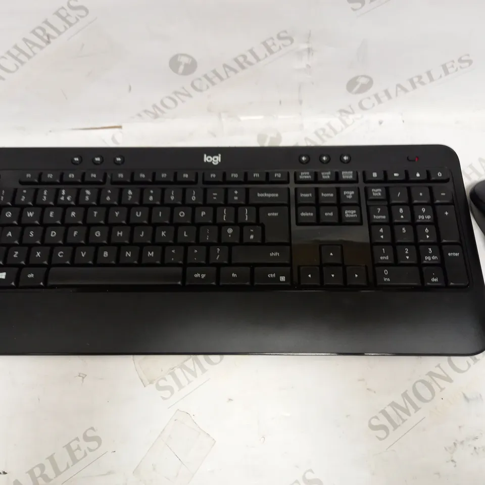 LOGITECH ADVANCED WIRELESS KEYBOARD AND MOUSE 