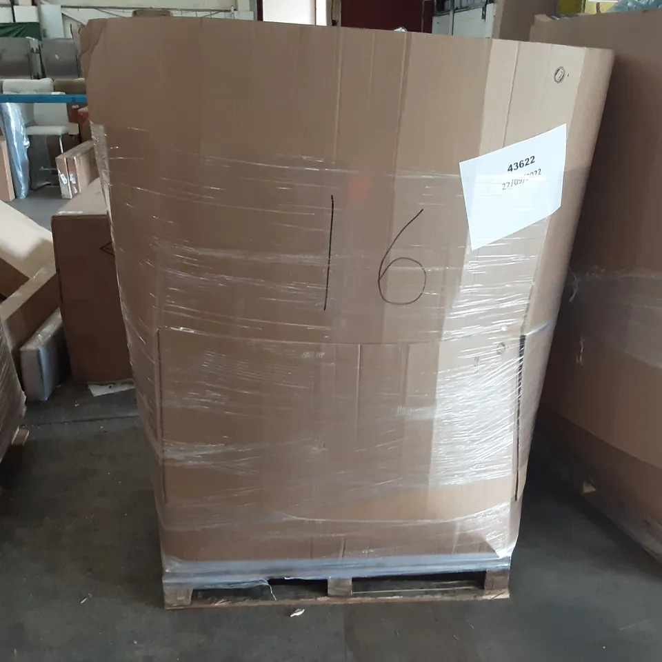 PALLET OF ASSORTED PALLET TO INCLUDE FLEXI HOSE, 5 STAR UNITED MEMORY FOAM CUSHION, MAGIC HOSE, EMMA MEMORY FOAM PILLOW, CARTTIYA LUMBAR SUPPORT CUSHION,  MISIKI 
