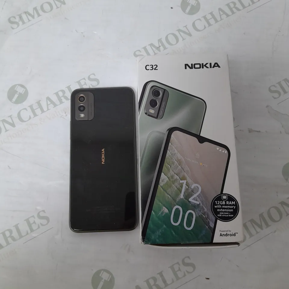 NOKIA C32 4G ANDROID MOBILE PHONE IN CHARCOAL