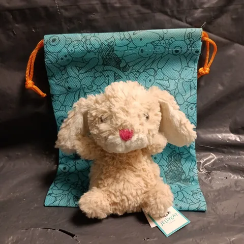 JELLYCAT I AM YUMMY BEIGE BUNNY SOFT PLUSH TOY