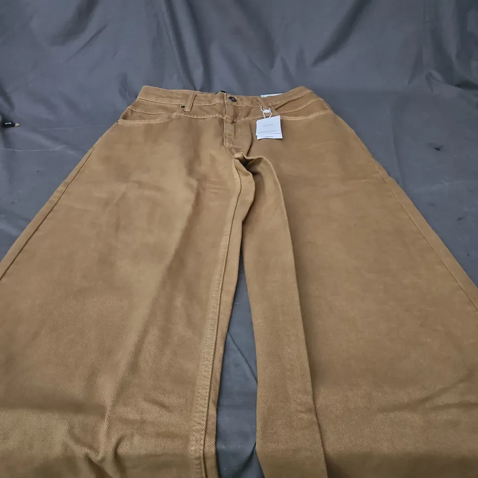 MANGO JEANS 328 BLAIR – WOMEN'S JEANS, UK 8, BROWN