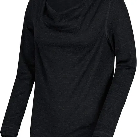 REGATTA WOMEN`S SHIRT FRAYDA COWL NECK TOP BLACK SIZE 14