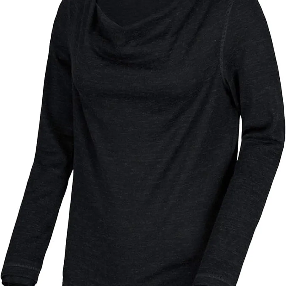 REGATTA WOMEN`S SHIRT FRAYDA COWL NECK TOP BLACK SIZE 10