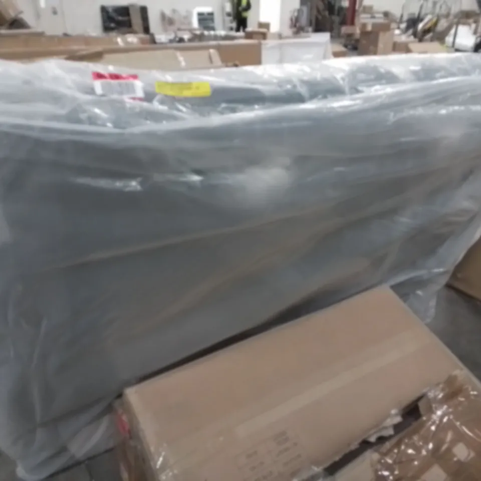 BOXED CHANUTE UPHOLSTERED BED FRAME (3 ITEMS)