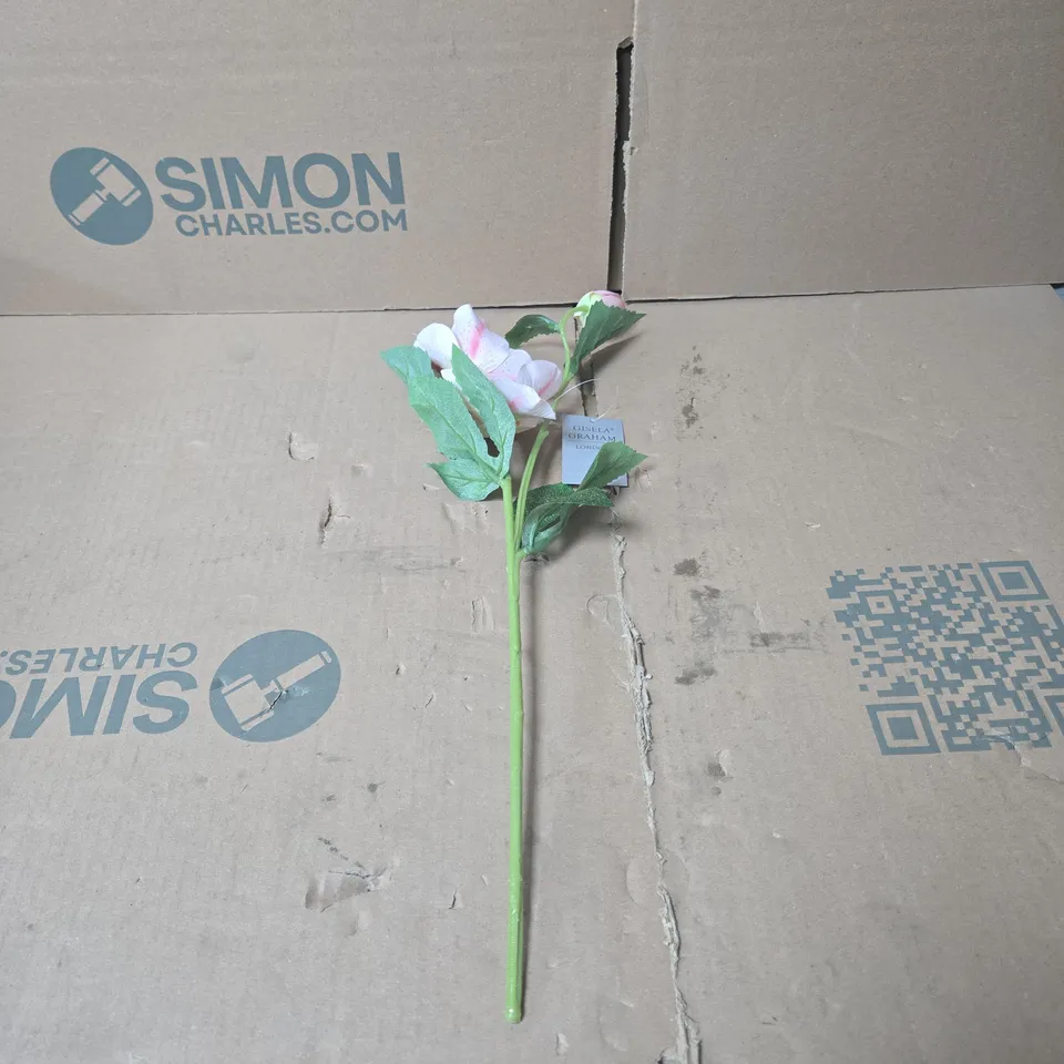 BOX OF APPROXIMATELY 11 X GISELA GRAHAM FLOWER DECORATIONS 