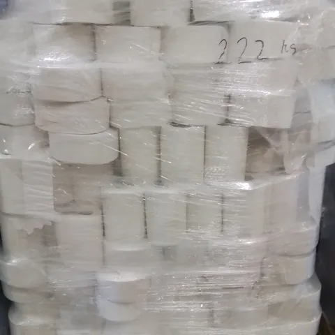 PALLET CONTAINING APPROXIMATELY 200 WHITE PAPER CLEANING ROLLS