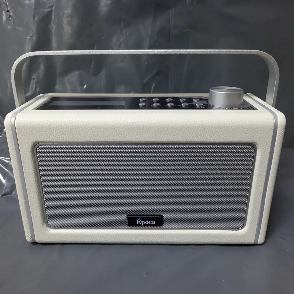 BOXED I-BOX EPOCA PORTABLE DAB/FM RADIO WITH WIRELESS CONNECTIVITY 