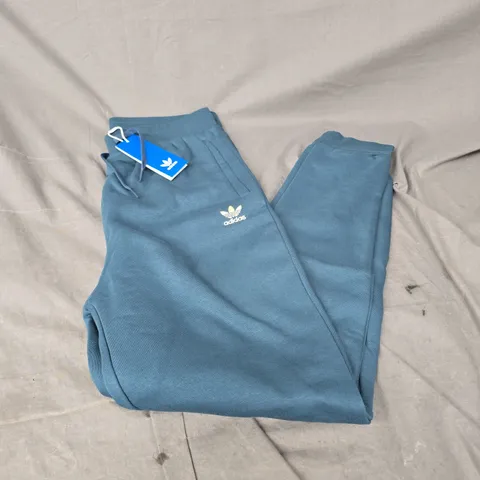 ADIDAS YOUTH JOGGERS IN DARK TEAL SIZE 15/16YRS