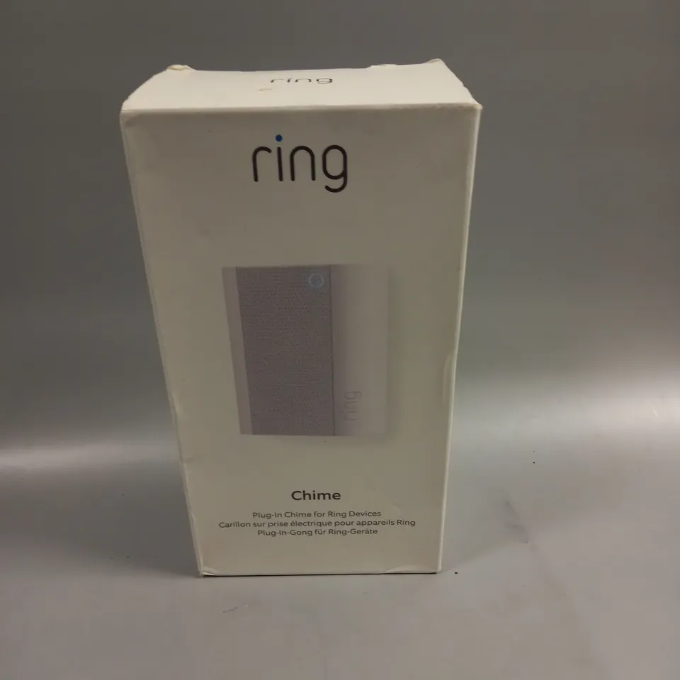 RING CHIME PLUG IN CHIME FOR RING DEVICES BOXED