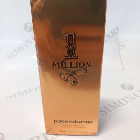 BOXED AND SEALED PACO RABANNE 1 MILLION EAU DE TOILETTE SPRAY 100ML