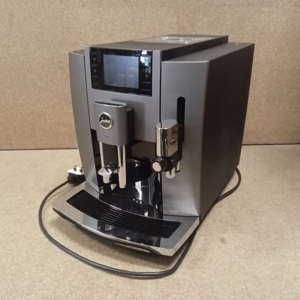 BOXED JURA E8 COFFEE MACHINE - INOX