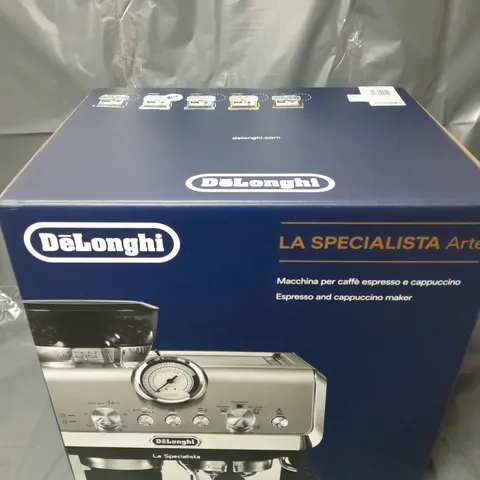 BOXED DELONGHI THE SPECIALIST ESPRESSO & CAPPUCINO MAKER