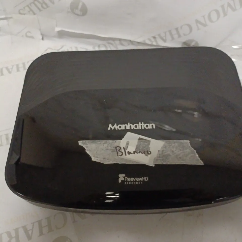 MANHATTAN T2-R 500GB FREEVIEW HD RECORDER, BLACK